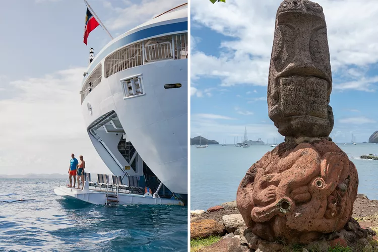 Temehea-sitio-arqueologico - Estas islas inhóspitas del Pacífico Sur se ven mejor desde un crucero pequeño