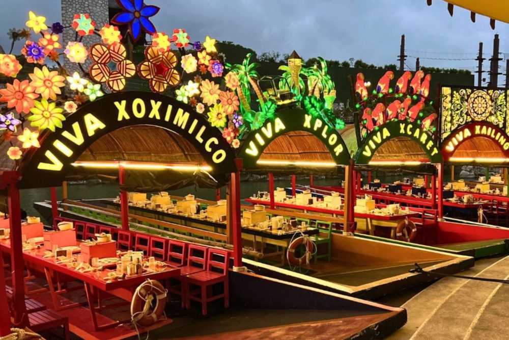Xoximilco: una fiesta flotante en Riviera Maya