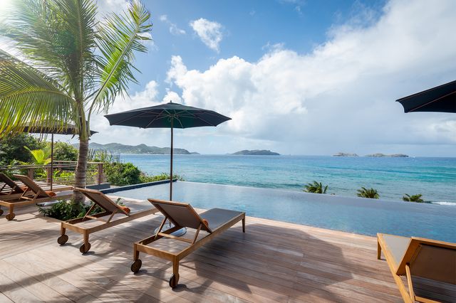 Esta nueva villa tiene algunas de las mejores vistas del atardecer en el Caribe