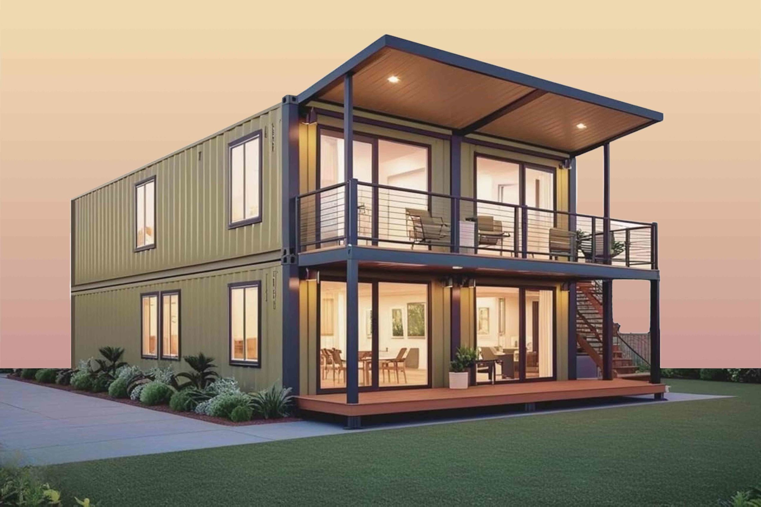 Estas casas de Amazon de dos pisos cuestan menos de 35 mil dólares