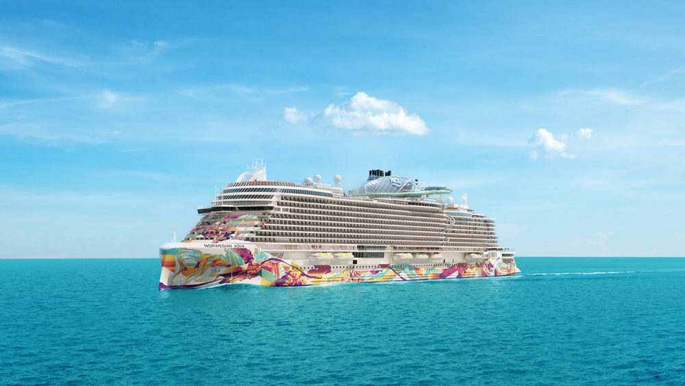 Norwegian Aqua™, la nueva joya de Norwegian Cruise Line para viajes inolvidables en altamar