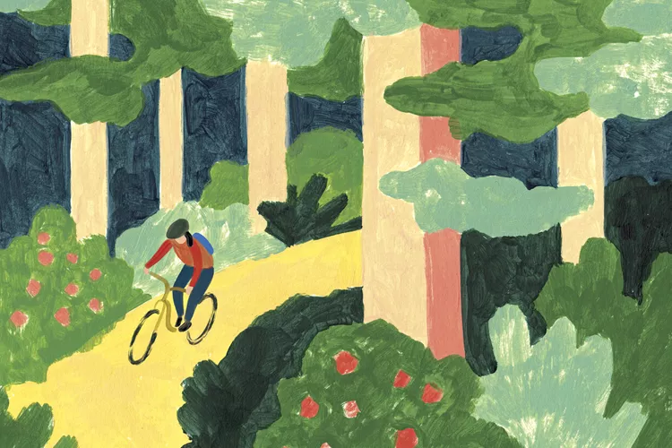 Soy madre de dos en una zona rural de Carolina del Norte y encontré libertad en una bicicleta de montaña