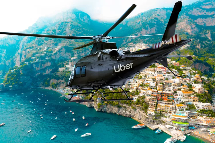 Puedes pedir helicópteros y barcos en Uber en este icónico destino italiano