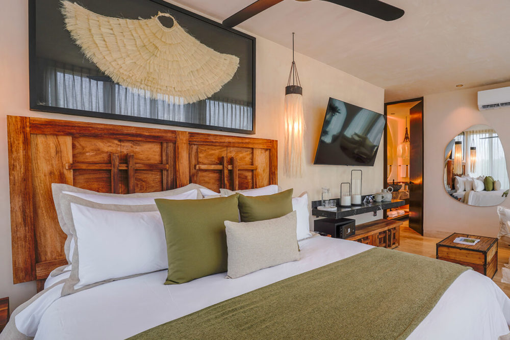 Trobbu-Habitacion-2-1000x667 - Villas de lujo en Tulum: conoce Trobbu, diseño moderno en plena selva