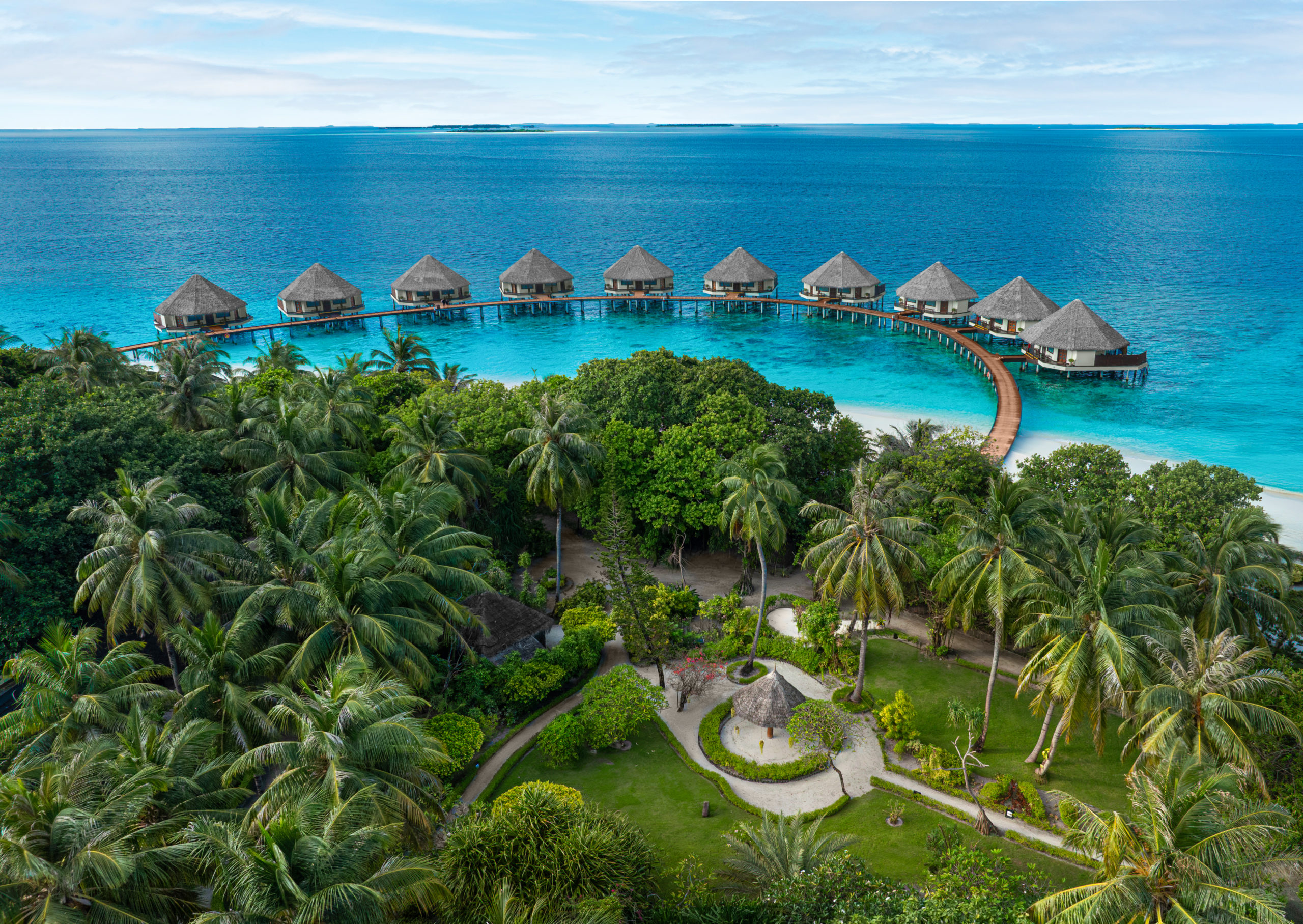 Cambia la nieve por arena en Adaaran Resorts en Las Maldivas