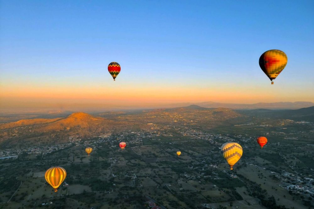 globo-aerostatico-mexico-1000x666 - Navegar sobre la Ciudad de los Dioses 