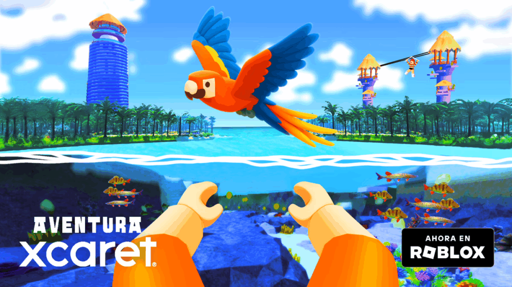 Vive Xcaret de manera inmersiva con “Aventura Xcaret” en Roblox