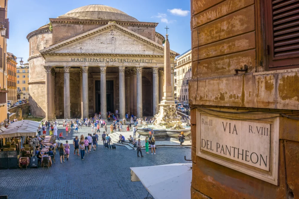 panteon-roma-1000x667 - Vacaciones en Roma, todas las localizaciones reales de la película