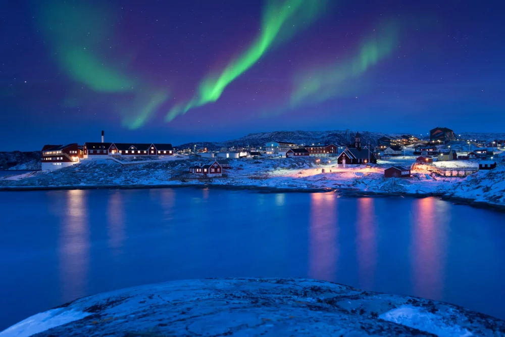aurora-boreal-ilulissat-1000x667 - ¿Se puede viajar a Groenlandia? Conoce más sobre la isla que está en boca de todos