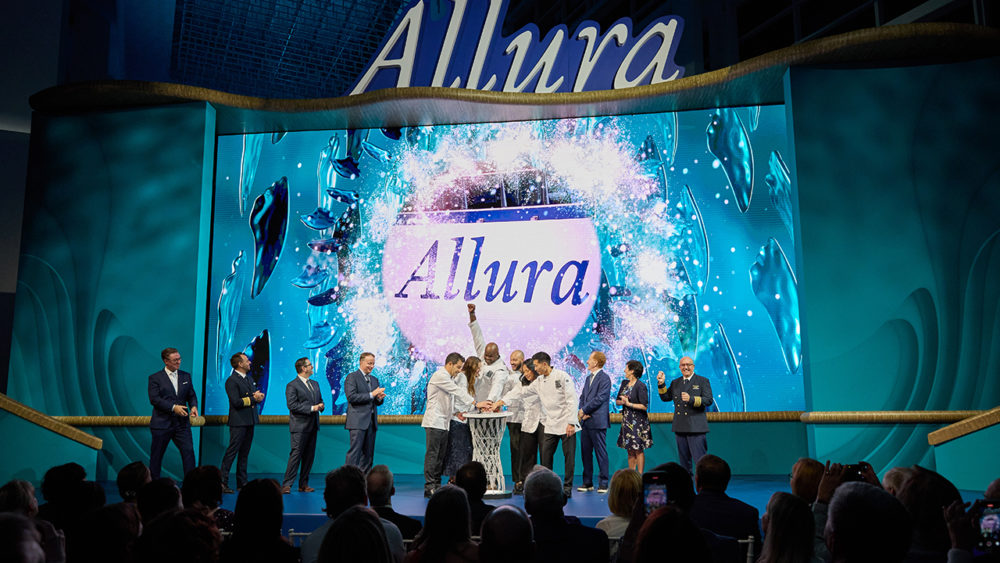 Oceania-Allura-Christening-1-copia-1000x563 - Oceania Allura: el nuevo capítulo del lujo culinario en altamar