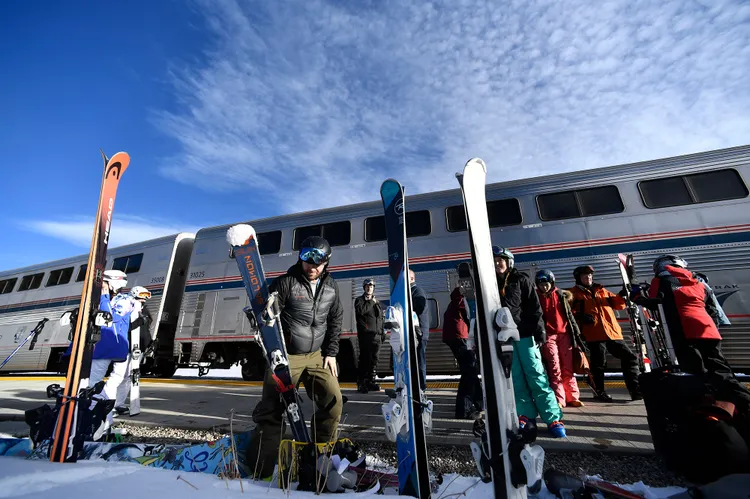 Winter Park Express, el tren que te lleva a esquiar
