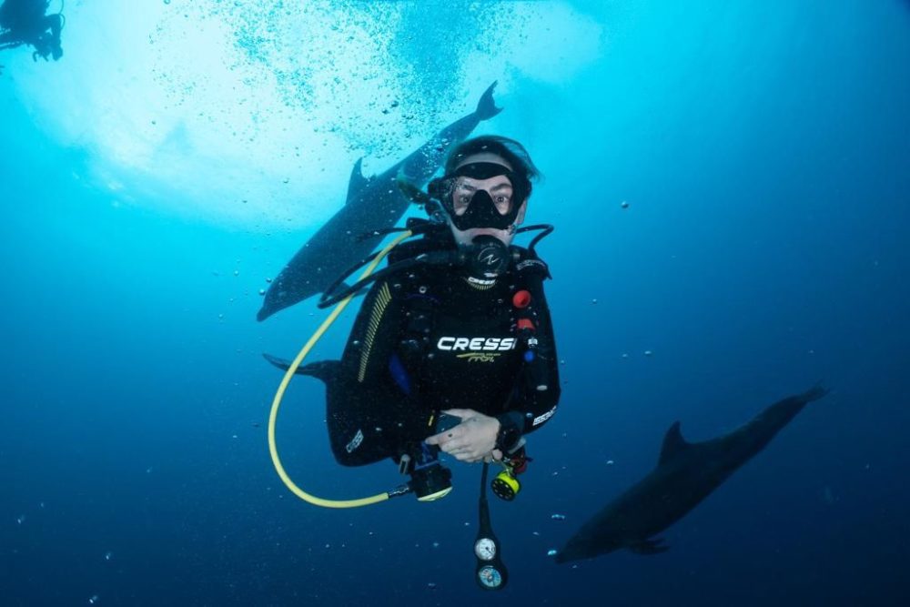 ¿Qué se siente al bucear?