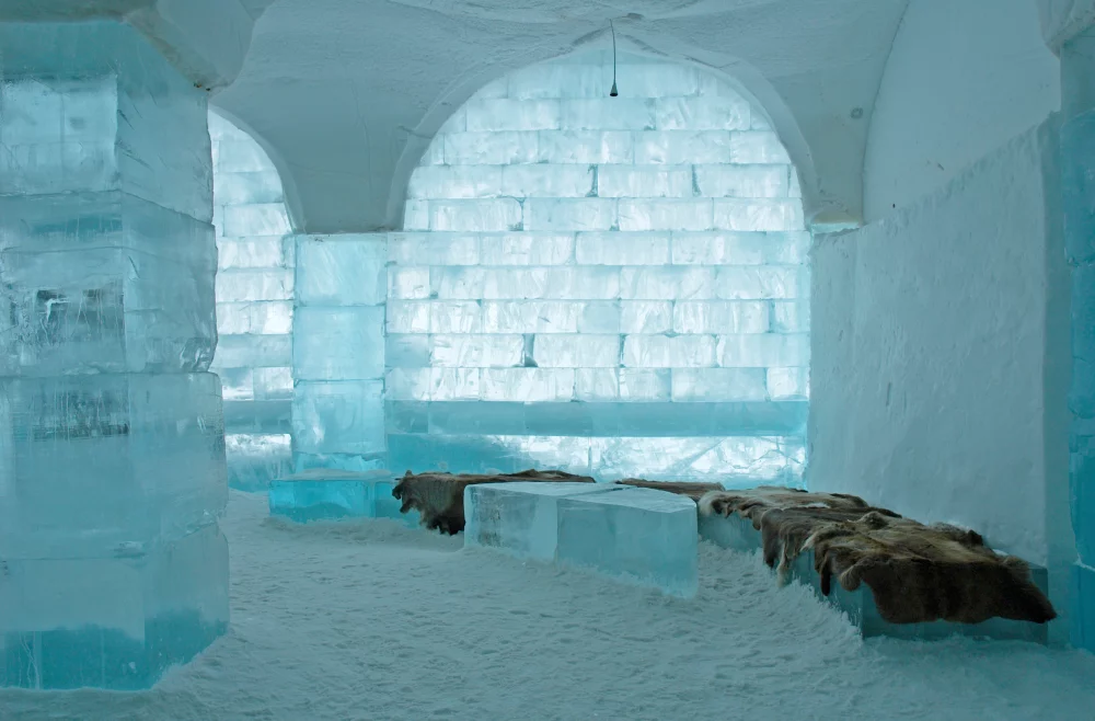¿Un hotel de hielo? Vive una experiencia invernal única