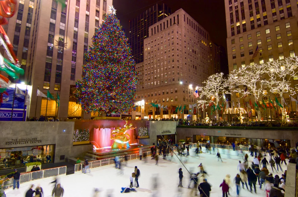 navidad-en-rockefeller-center-1000x664 - Viena, Núremberg y Nueva York: el trío definitivo para vivir la Navidad en su máxima esencia 