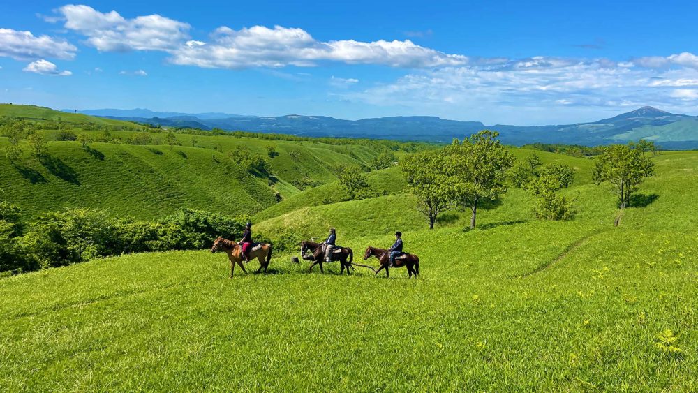 Horse-riding-1000x563 - Más allá de Tokio, Osaka y Kioto, Japón se conoce diferente en Aso City