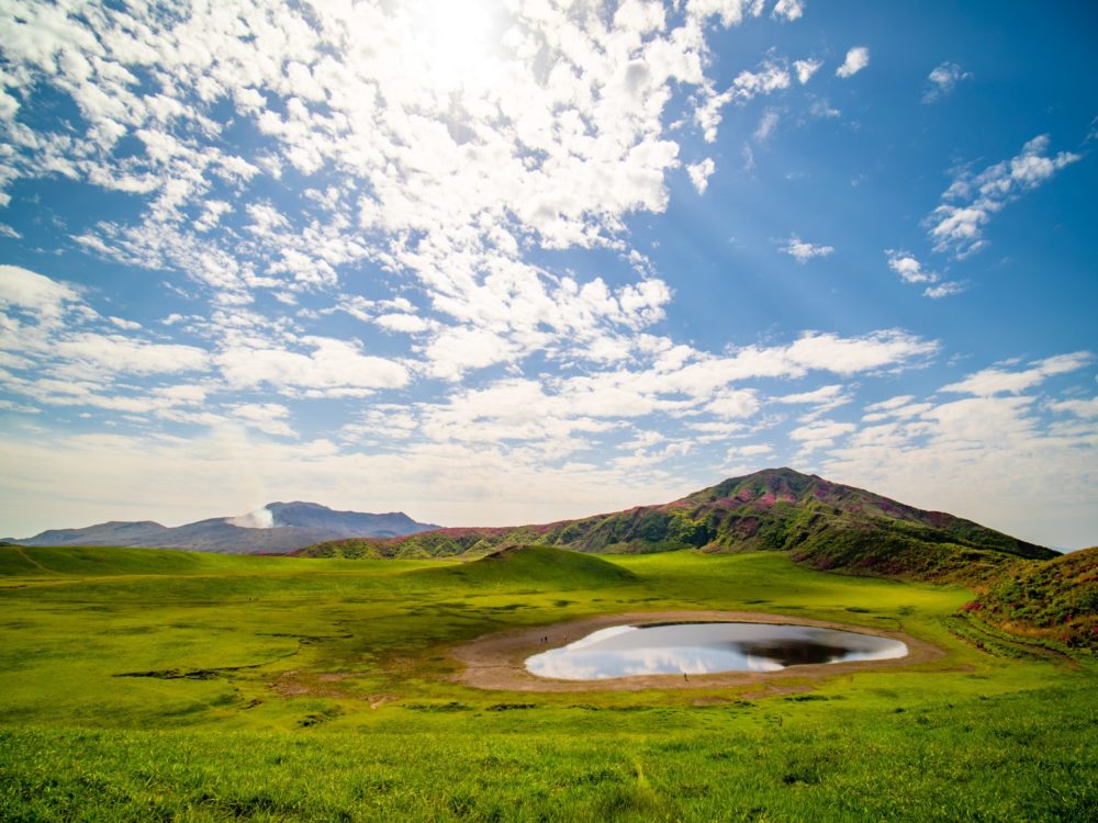 Más allá de Tokio, Osaka y Kioto, Japón se conoce diferente en Aso City