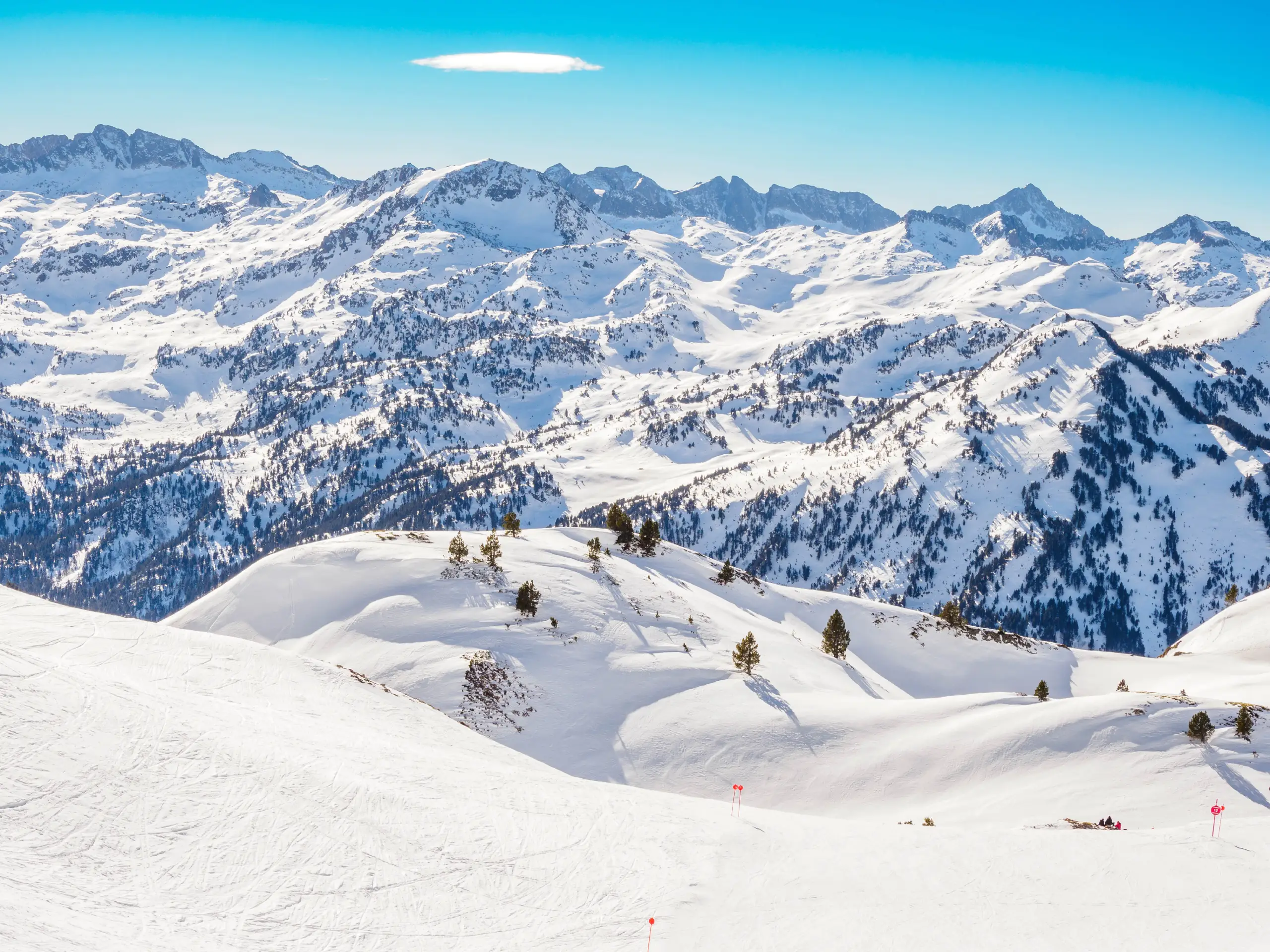 Las mejores estaciones de esquí del Pirineo catalán para Navidad