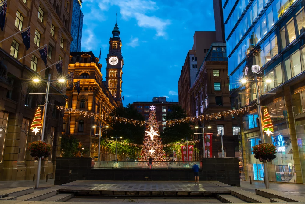 martin-place-sidney-1000x667 - Una Navidad diferente: verano y tradiciones en Sídney 