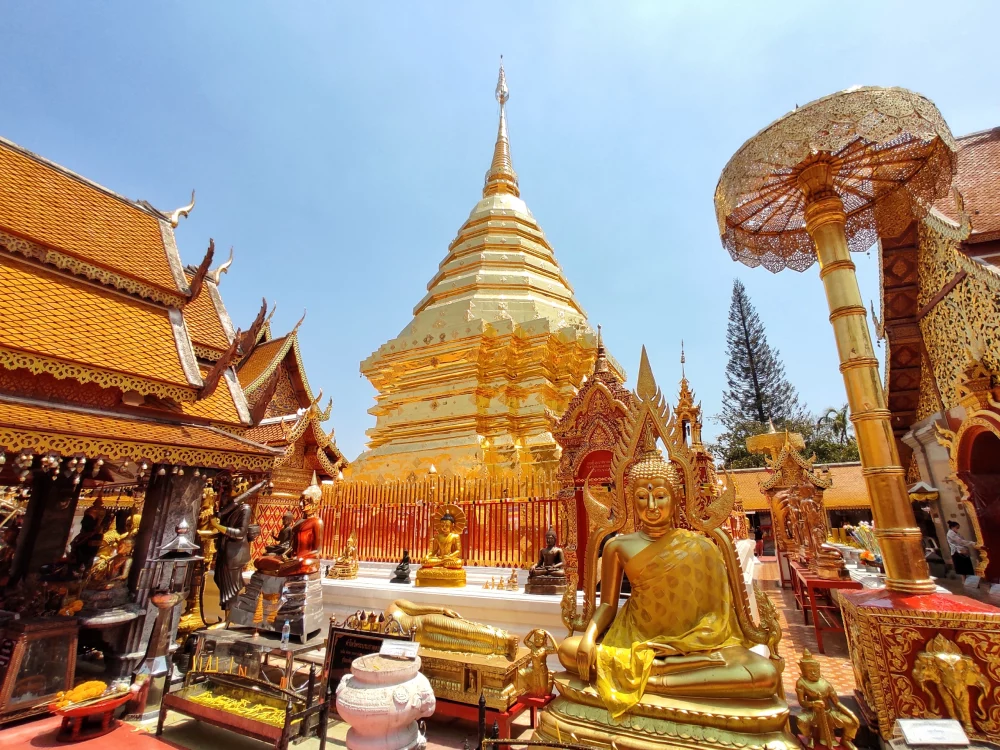 wat-phrathat-doi-suthep-1000x750 - Descubre los 7 templos más famosos de Tailandia: guía imprescindible para viajeros