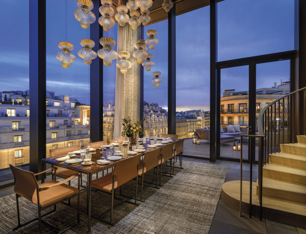 BH-Paris_Penthouse_Dining-Room-2-1000x764 - Bvlgari Hotel: la joya de París