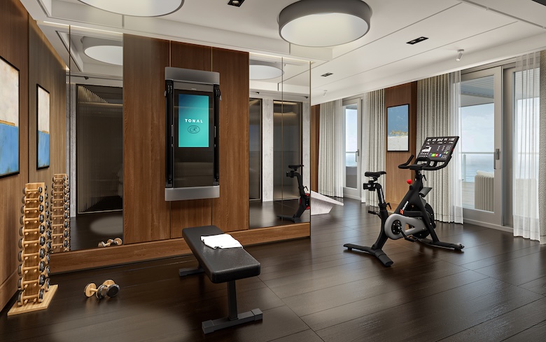 Skyview-Regent-Suite_Gym - Seven Seas Prestige: un nuevo comienzo del lujo en alta mar