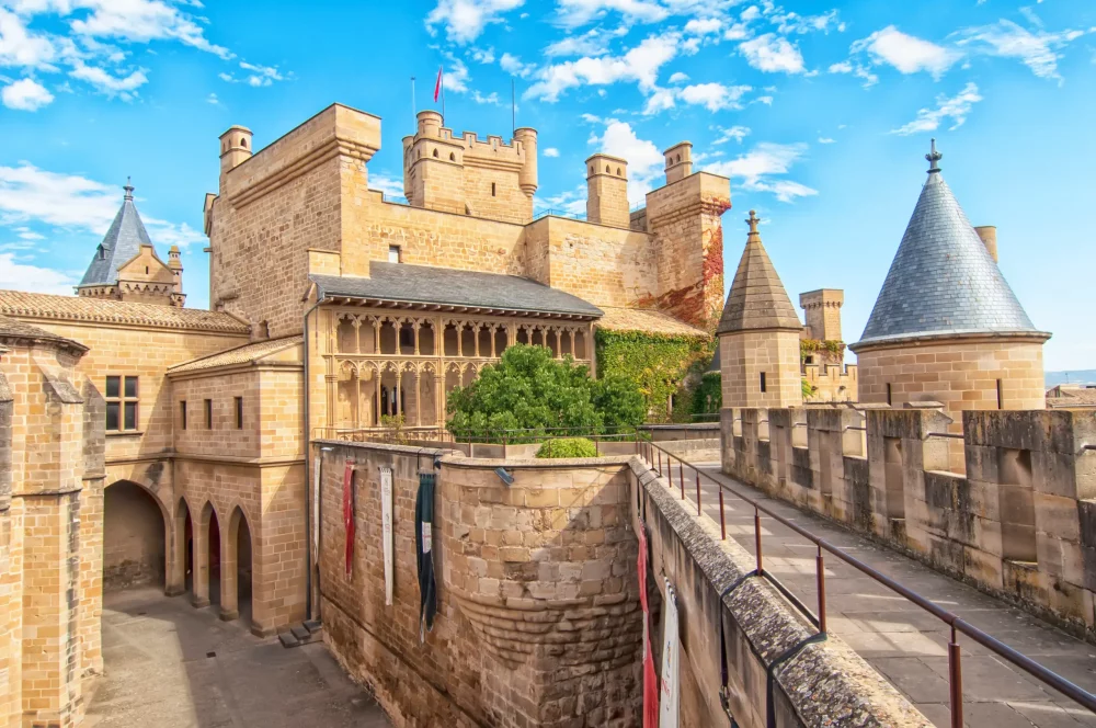 olite-castillo-1000x664 - Navarra, turismo de calidad a un paso de Madrid