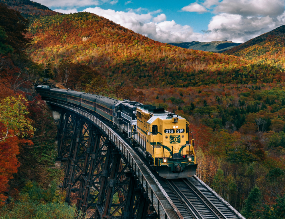 Las rutas de tren más bonitas para hacer en otoño Las rutas de tren más bonitas para hacer en otoño