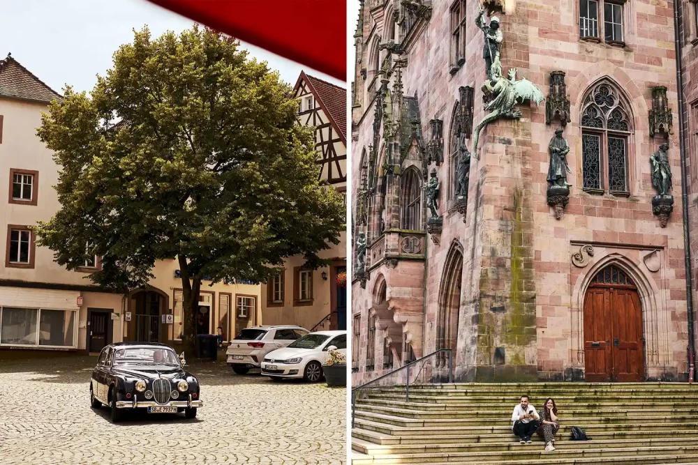 TAL-sankt-wendel-cars-saarbucken-city-hall-SAARLANDGERMANY0826-5eeb0b02f9c74c738c25fae823ce9dc6-1000x667 - Este es el estado más subestimado de Alemania, con caminatas impresionantes, excelente comida y arte inesperado