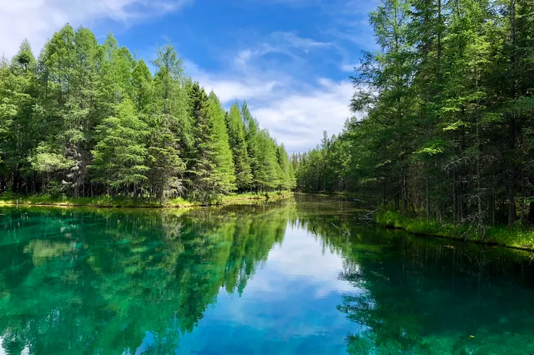 TAL-kitch-iti-kipi-upper-peninsula-michigan-MIRROROFHEAVEN0826-a8b6fc944aa54410b59c0dcb2047ca71 - Aguas color esmeralda y un “espejo del cielo”: este es uno de los secretos naturales de Michigan
